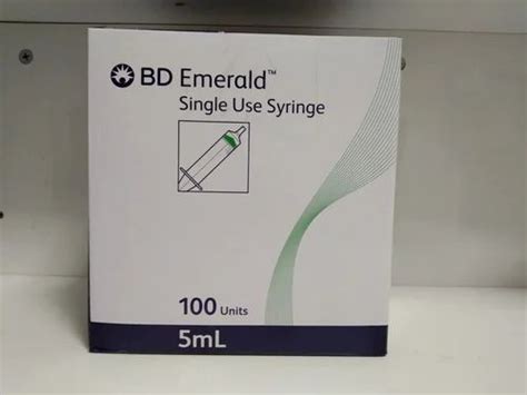 5ml Bd Emerald Syringe at 15 piece मडकल सरज in Amravati ID