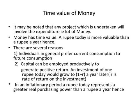 Ppt Time Value Of Money Powerpoint Presentation Free Download Id3499790