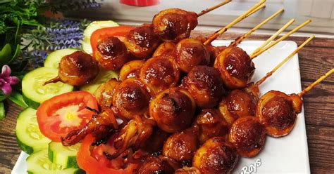 Resep Olahan Bakso Seafood Bakar Enak Dan Mudah Cookpad