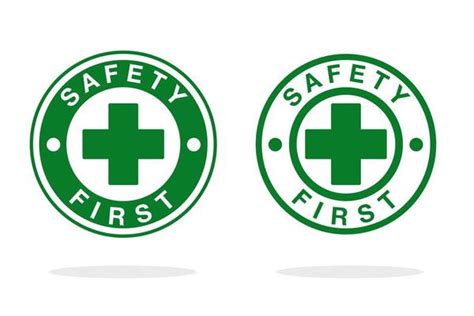 Safety First Sign Vector Art, Icons, and Graphics for Free Download