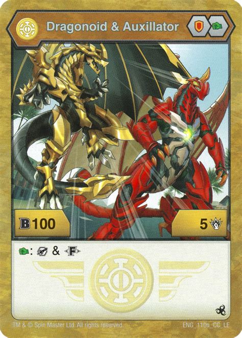 Aurelus Dragonoid And Auxillator Le The Bakugan Wiki