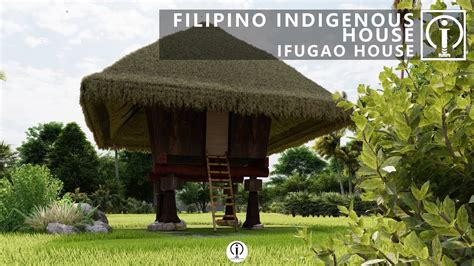 ifugao house indigenous filipino house idewari youtube