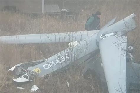 Russian Military Drone Crashes Into Garden During Mysterious Test