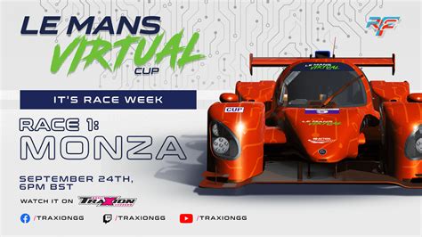 Virtual Le Mans Series Cup RFactor 2 Race One Monza SIMRACE247