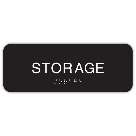 Storage Sign - Identity Group