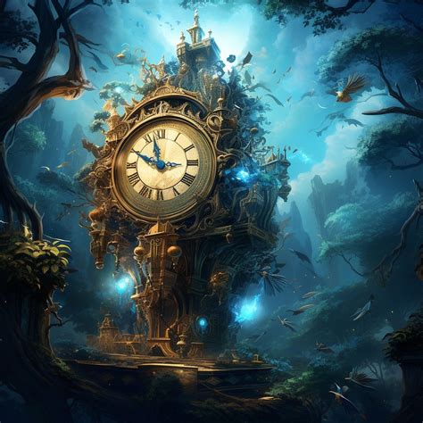 Download Clock Fantasy Dream Royalty Free Stock Illustration Image