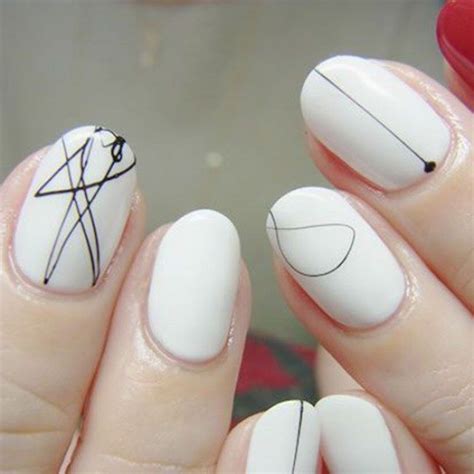 Ideias De Nail Art Gr Fica Para Copiar J U As De Novia Decoradas