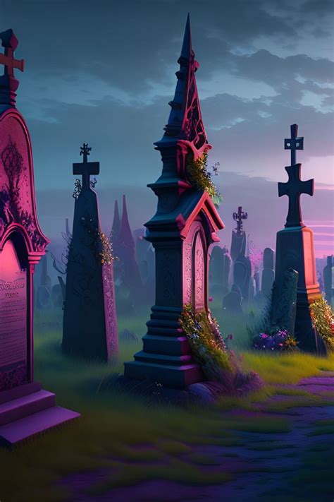 Graveyard ♥ | Landscape background, Black cat halloween, Graveyard