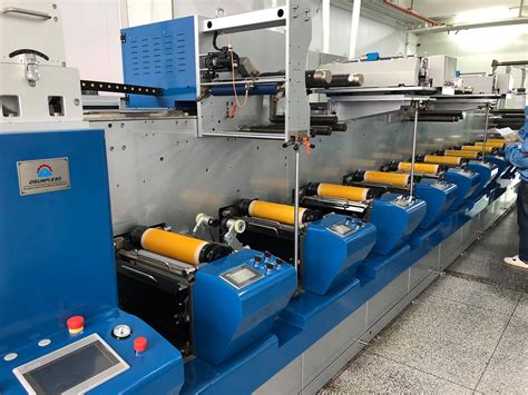 Reliable And Fully Automatic Flexo Printing Press With Ceramic Anilox