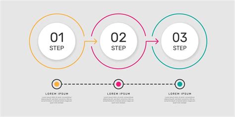 steps vector art icons  graphics