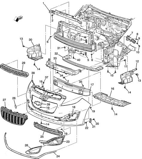 Exploring The Interior Components Of The 2014 Chevy Cruze A Visual Diagram