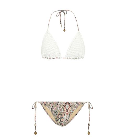 Zimmermann Freja Crochet Bikini Lyst Australia