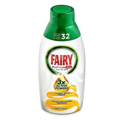 Fairy Platinum Detergente Lavavajillas Gel Lim N Ml