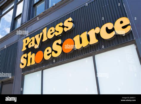 A Logo Sign Outside Of A Shuttered Payless Shoesource Inc Retail