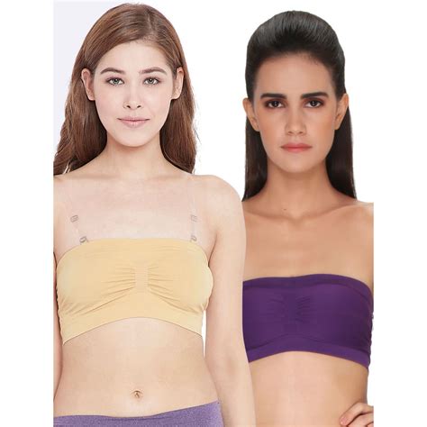 C9 Airwear Purple Nude Tube Bra Combo Of 2 Buy C9 Airwear Purple