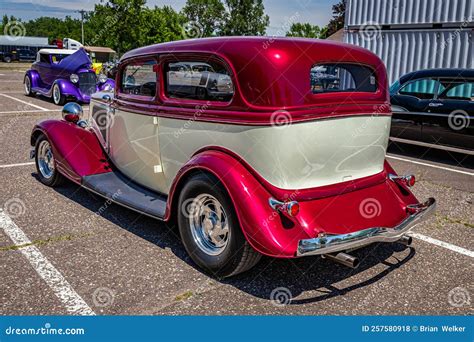 1934 Ford Model 40 Tudor Sedan Editorial Stock Photo Image Of