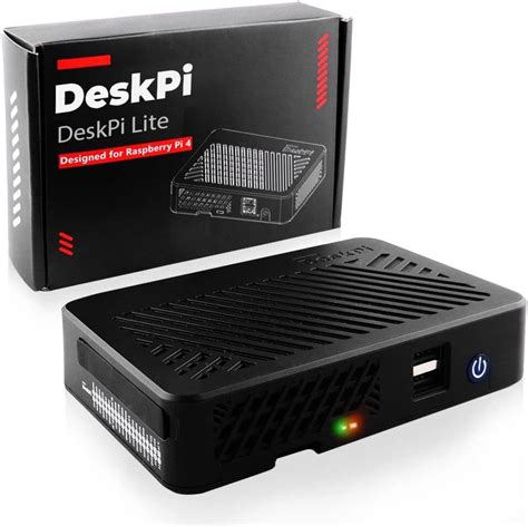 GeeekPi Argon One Raspberry Pi 4 Boîtier en Aluminium avec Ventilateur