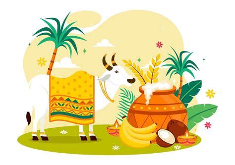 pongal festival celebration art  tamil nadu traditions  festive