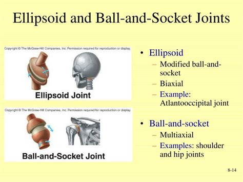 Ellipsoidal Joint Examples