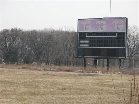Vintage Scoreboards | At the old Heritage Park in Colonie, NY, in 2008
