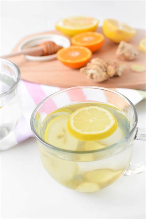 Honey Ginger Lemon Water Recipe Benefits Recipe Lemon Water