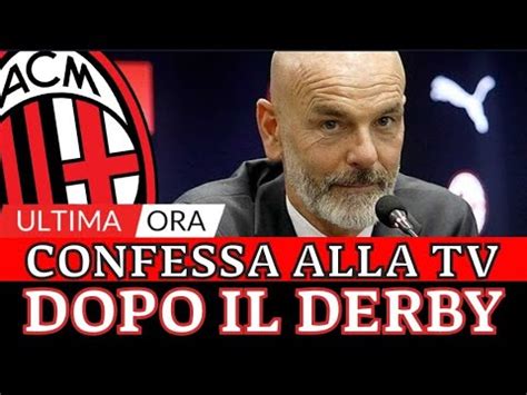 Video Pioli Intervista Promessa Per Tutti I Tifosi Del Milan