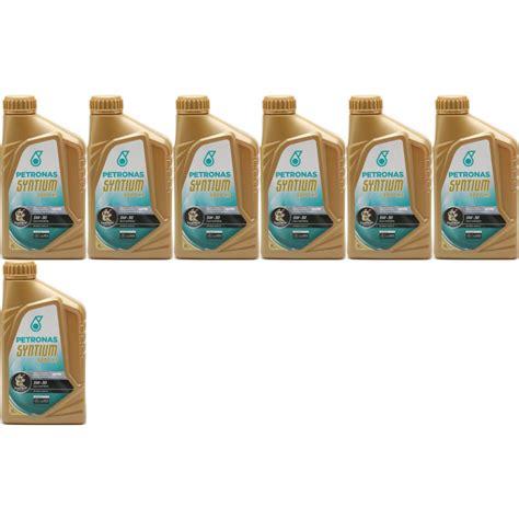 Petronas Syntium 5000 XS 5W-30 Motoröl 7x 1l = 7 Liter - SAE 5W-30 ...