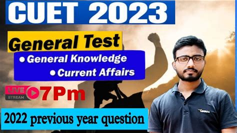 Cuet 2022 Previous Year Questions GK And Current Affairs UG General