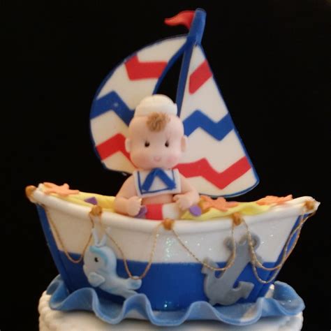 NAUTICAL CAKE TOPPER Nautical Favor Sailor Birthday Sailor Etsy Australia