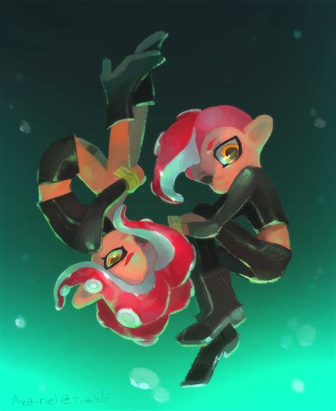 Octolings By Ava Riel R Splatoon