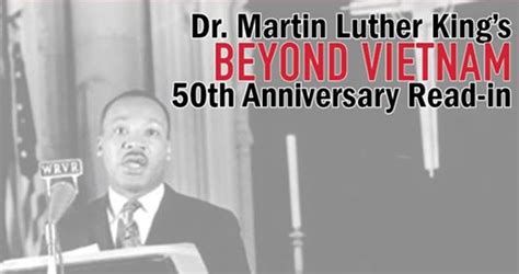 Dr Martin Luther King’s Beyond Vietnam50th Anniversary Read In Action Network