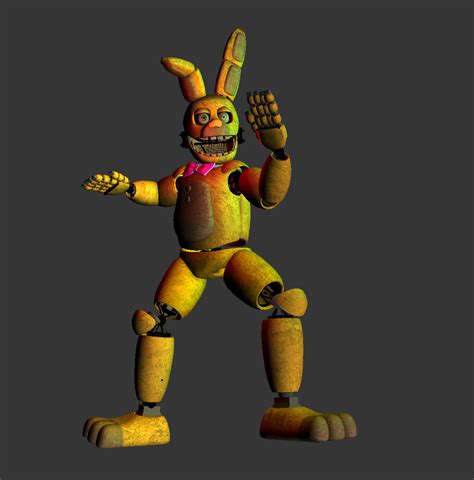 Spring Bonnie Render By Titanotyrannat On Deviantart