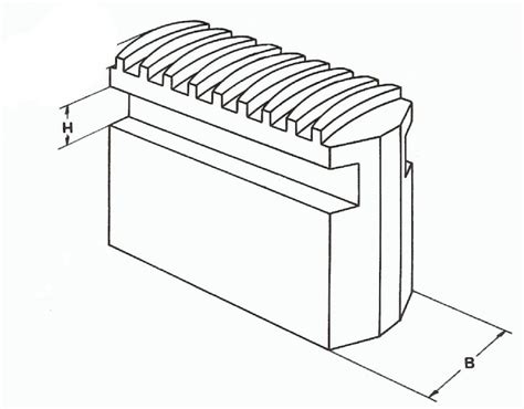 Mors doux pour mandrin corps fonte ø80 mm Mors doux pour mandrins