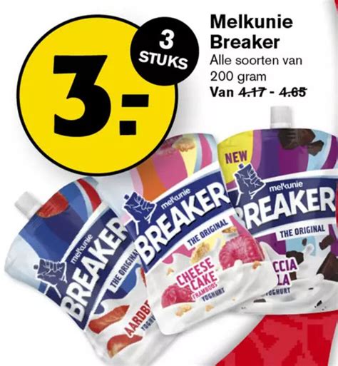 Melkunie Breaker 200g Aanbieding Bij Hoogvliet