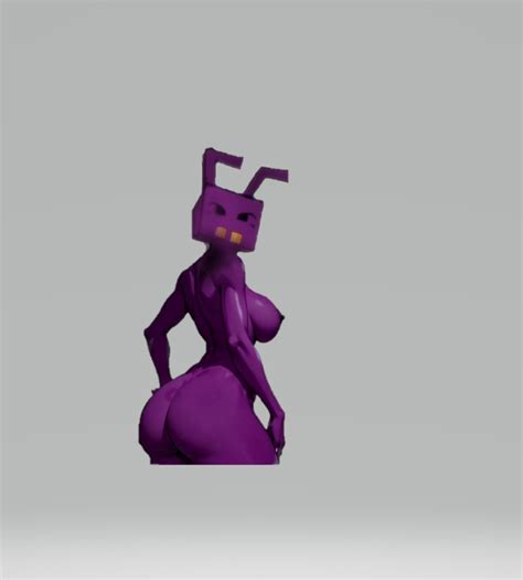 Rule 34 Ant Girl Ant Humanoid Anthro Booga Booga Booga Reborn Furry Purple Body Purple Skin