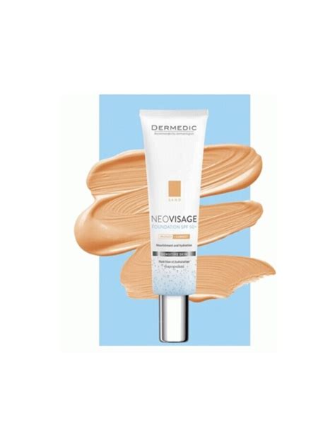 Dermedic Neovisage Fond De Teint Spf 50 Sand 30m Para Centre