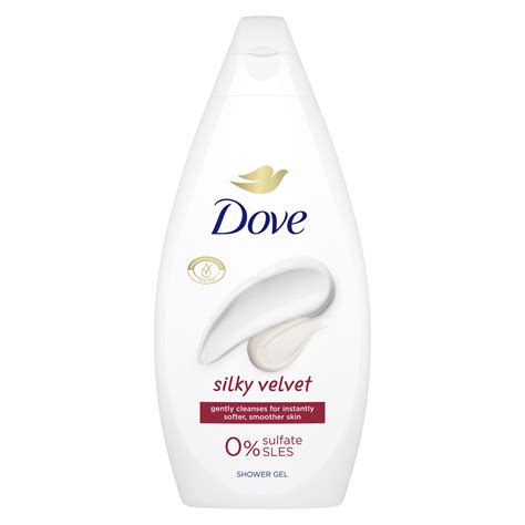 Dušigeel Dove Silky Velvet 450ml Mobec AS