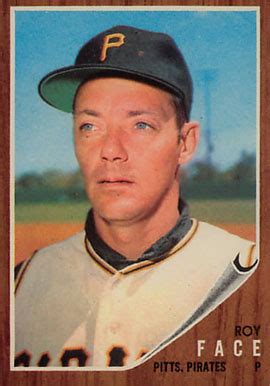 1962 Topps Roy Face 210 Baseball VCP Price Guide