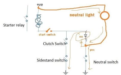 Motorcycle Starter Safety Circuit