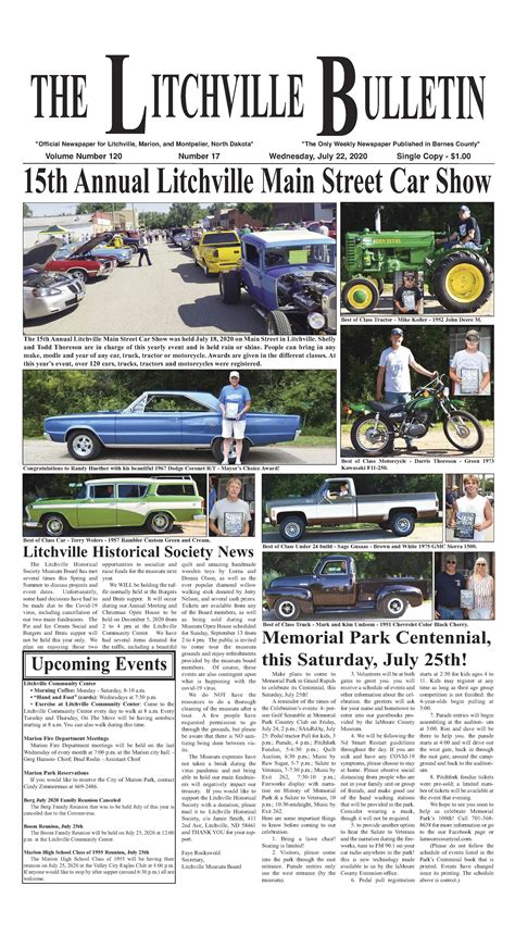 Mott North Dakota Newspaper at Alonso Wilson blog