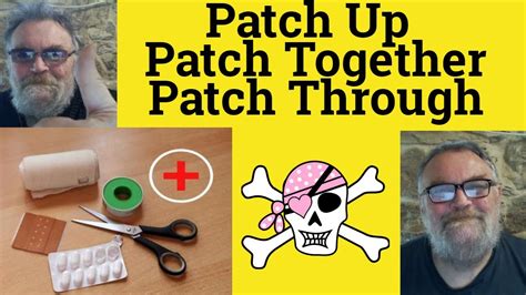 😎patch Up Meaning Patch Together Defined Patch Through Means Patch Up