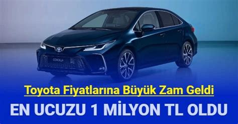 Toyota Fiyat Listesi A Ustos Corolla Yaris Yaris Cross Corolla