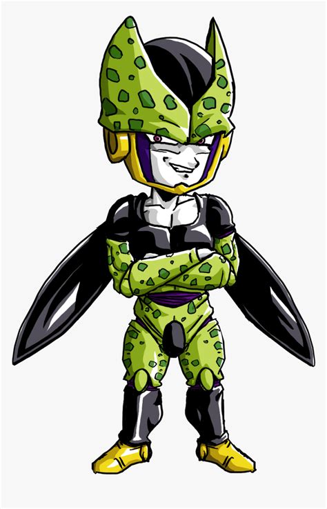 Transparent Dbz Cell Png Mini Cell Dragon Ball Png Download Kindpng