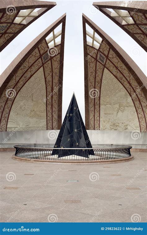 Pakistan Monument Islamabad Stock Photo - Image of petal, construction ...