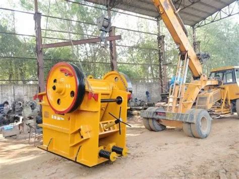 Agarwalla Mild Steel 30x20 Inch Single Toggle Jaw Crusher Machine At Rs