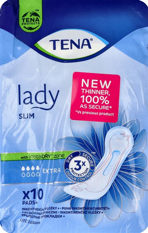 TENA Lady Specjalistyczne Podpaski Higieniczne Extra 10 Szt