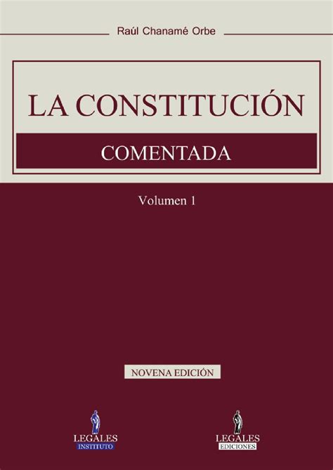 La Constitución Comentada by Ediciones Legales E I R L issuu