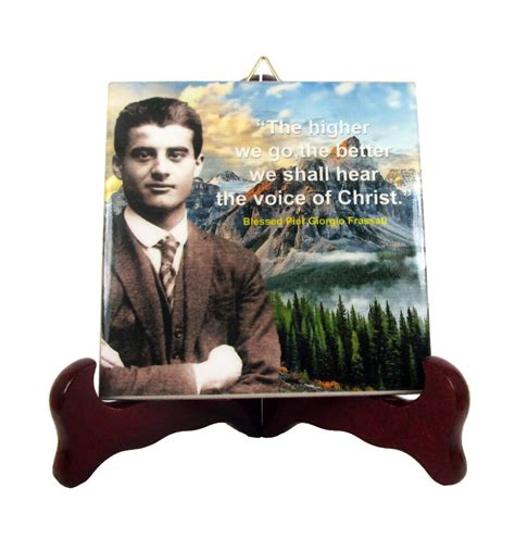 Blessed Pier Giorgio Frassati Catholic Icon On Ceramic Tile Bl Pier Giorgio Frassati Catholic