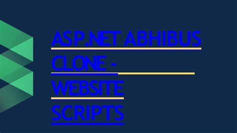 Ppt Best Asp Net Abhibus Clone System Scriptstore In Powerpoint