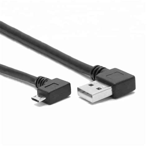 Right Angle Micro Usb Cable 90 Degree Usb A To Micro B Charging And Data